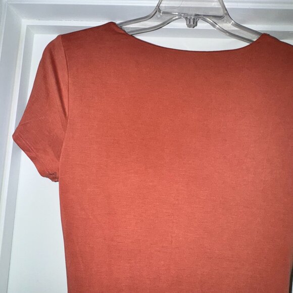 Lulu’s Cutest Moments Ruched Side Split Midi Dress in Dusty Rose Size Large NWT - Picture 8 of 13